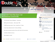 Tablet Screenshot of doublemeup.net